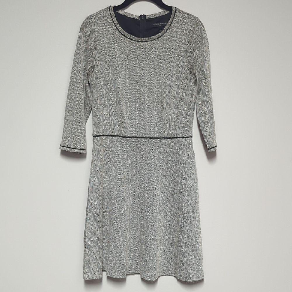 Banana Republic Elegant Gray Women's Dress
